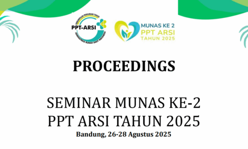 🎉 Selamat & Sukses! 🎉 Kepada para penulis yang terpilih sebagai pemenang proceeding Seminar MUNAS ke-2 PPT ARSI Tahun 2025.