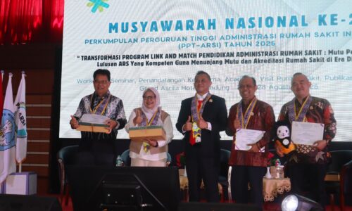 Pembukaan Musyawarah Nasional (MUNAS) ke-2 Perkumpulan Perguruan Tinggi Administrasi Rumah Sakit Indonesia (PPT-ARSI)